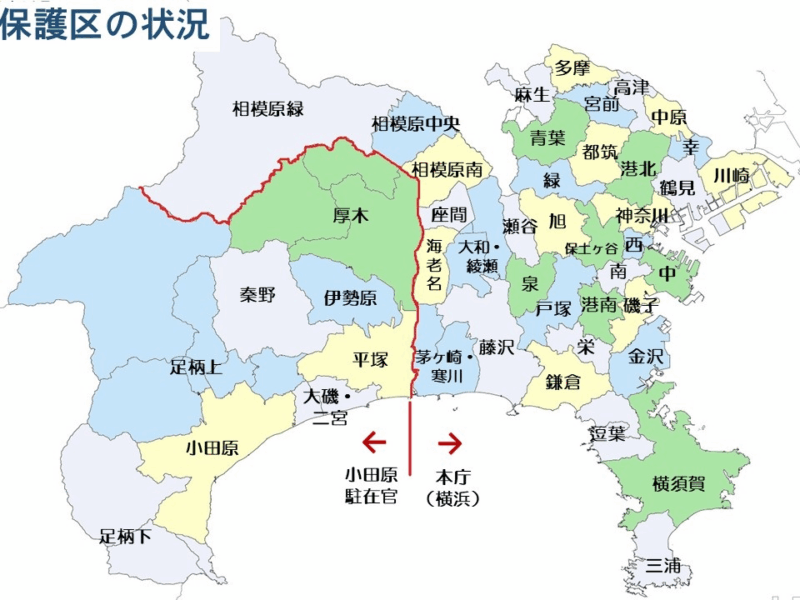 保護区マップ